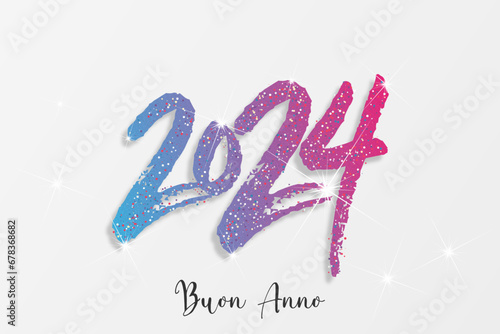 felice anno nuovo - buon anno 2024