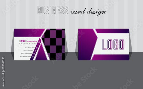 eye catching business card design 