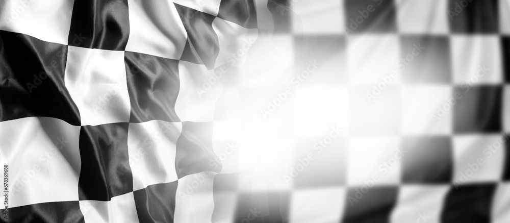 Checkered racing flag Checkered racing flag