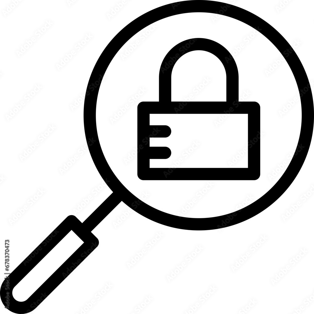 Search lock icon Search lock icon