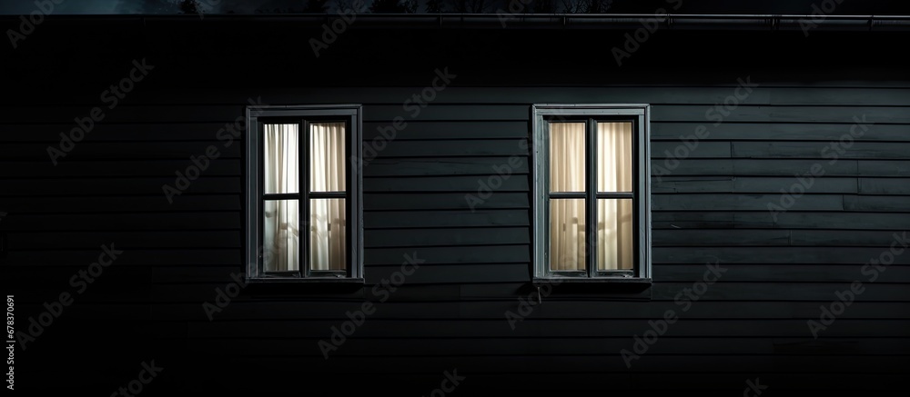 Contrasting house corners one dark one light Good and evil darkness and light sadness and joy