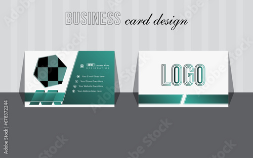 eye catching business card design 