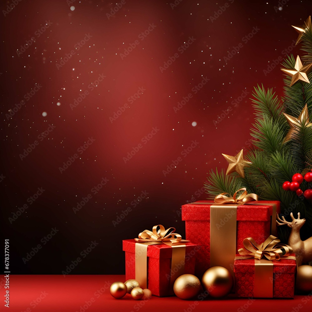 christmas tree and gifts, christmas background with christmas tree and balls, Christmas holiday background, Christmas, winter, new year christmas tree and gifts, christmas background with christmas tree and balls, Christmas holiday background, Christmas, winter, new year