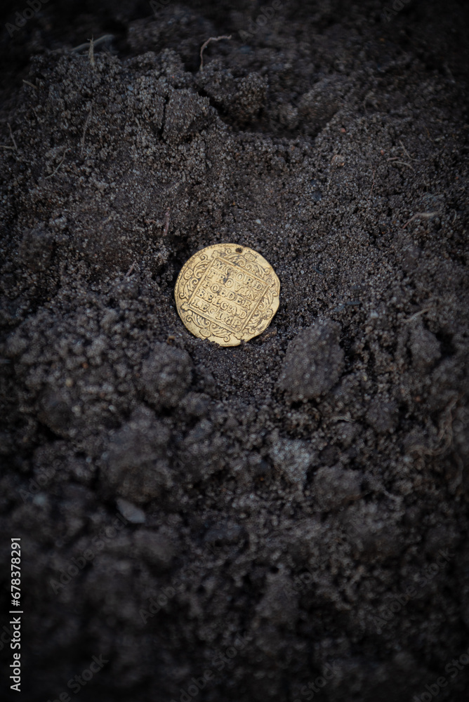 Coin Netherlands 1 ducat 1741