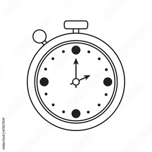 Chronometer watch icon Vector
