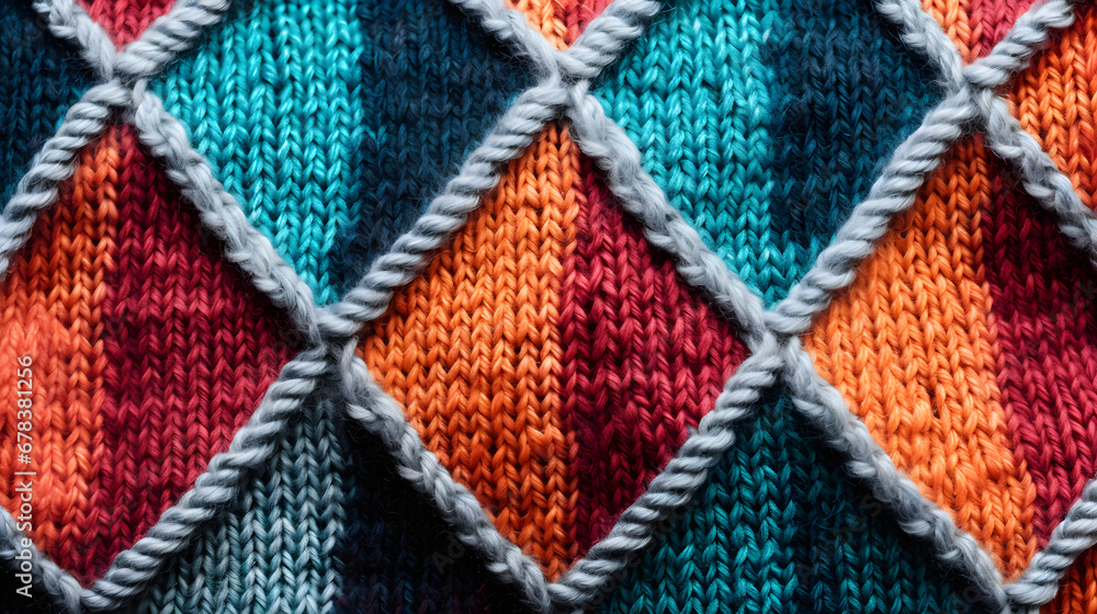 Knitted Wool Texture Knitted Wool Texture