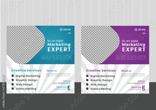 Corporate Social Media Post Design