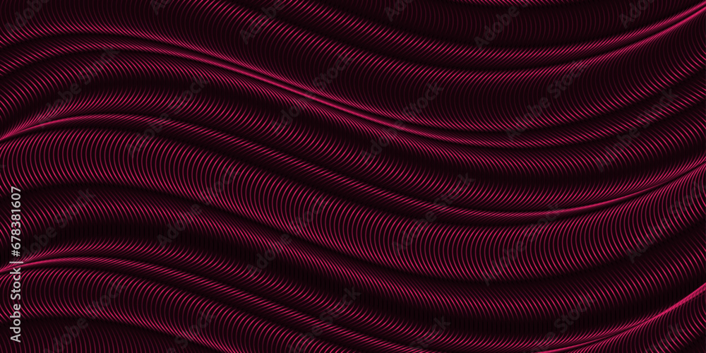 Hintergrund abstrakt  mit metallische wellen. Vektor Illustration. Technologie Konzept. Vorlage für Präsentationen, Flyer und vieles mehr.