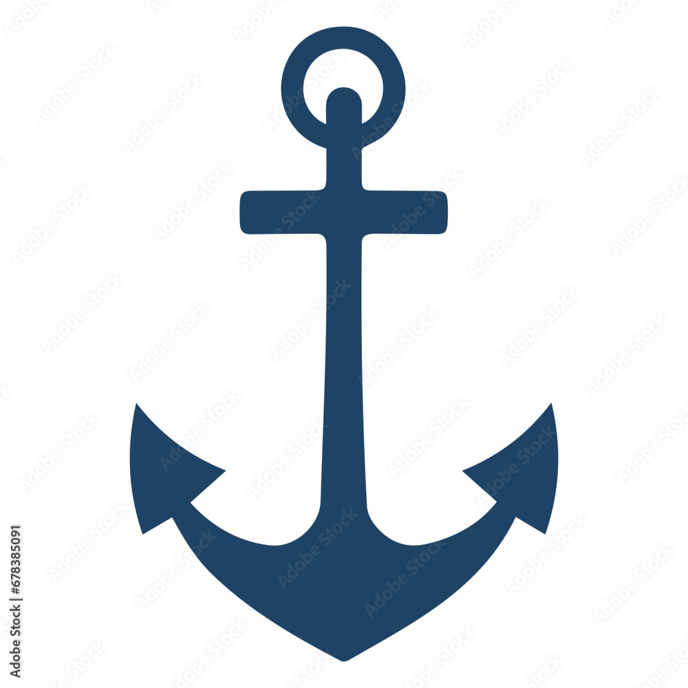 Blue ship anchor,ship symbol vector illustration,anchor vector,eps,editable,print ready Blue ship anchor,ship symbol vector illustration,anchor vector,eps,editable,print ready