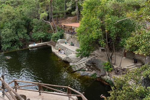 Natural pool in Piedralaves