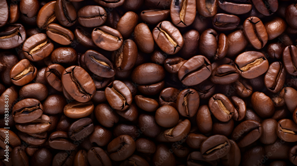 Fototapeta premium Coffee Beans Closeup 
