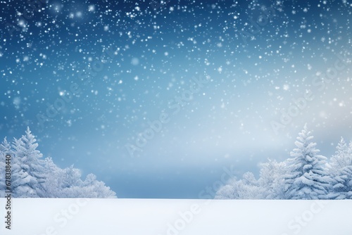 Wallpaper Mural Beautiful winter background image of frosted spruce branches and snow with bokeh Christmas lights. Torontodigital.ca