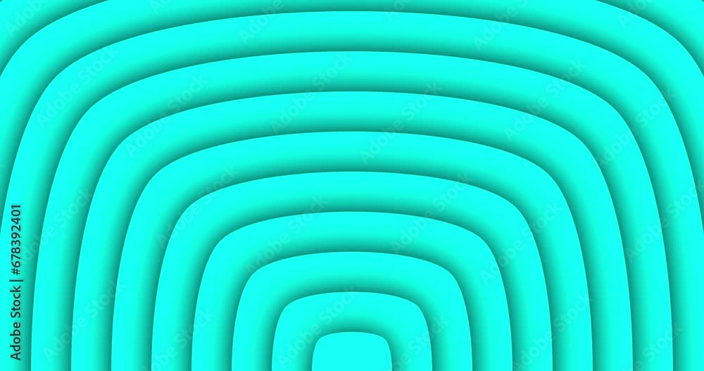 Sky Blue color rounded square slowly growing from Bottom down. Seamless loop symmetrical animation. Abstract curved square shape polygon shape growing slowly motion graphics background. Sky Blue color rounded square slowly growing from Bottom down. Seamless loop symmetrical animation. Abstract curved square shape polygon shape growing slowly motion graphics background.
