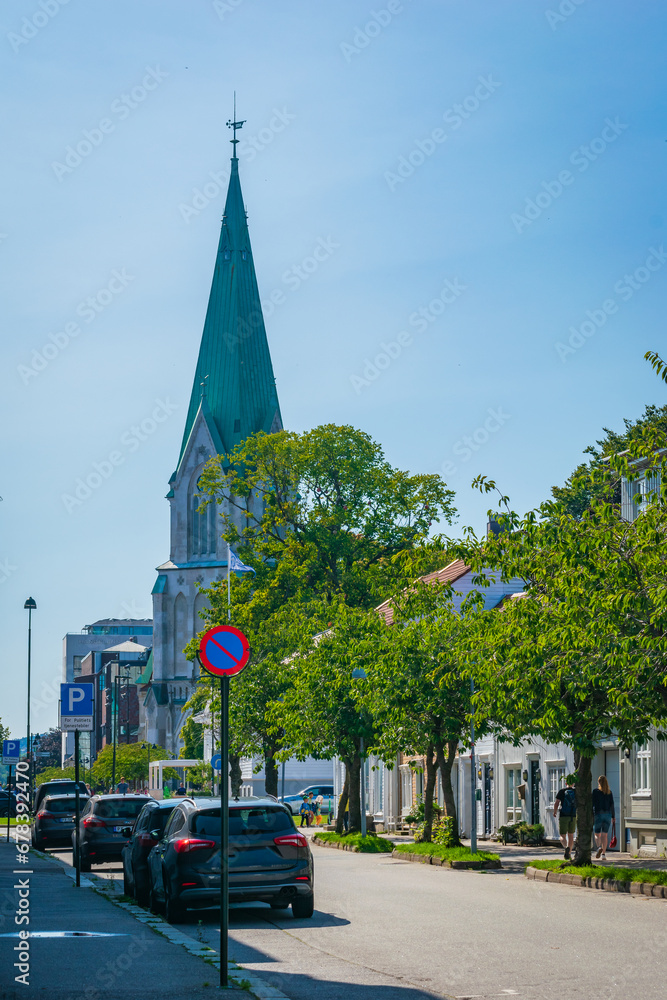Cityscape of Kristiansand (Norway)