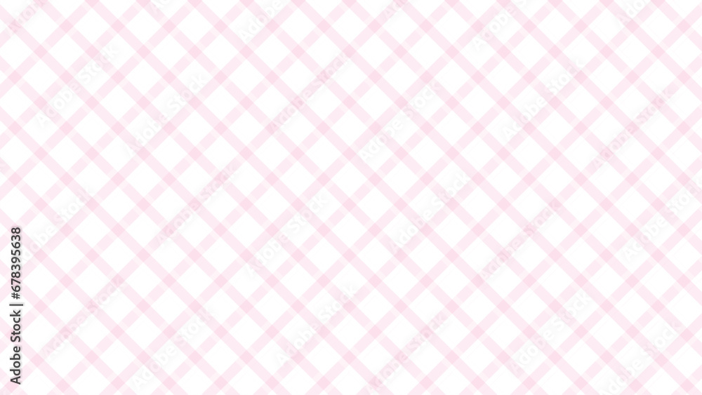 Diagonal pink checkered in the white background Diagonal pink checkered in the white background