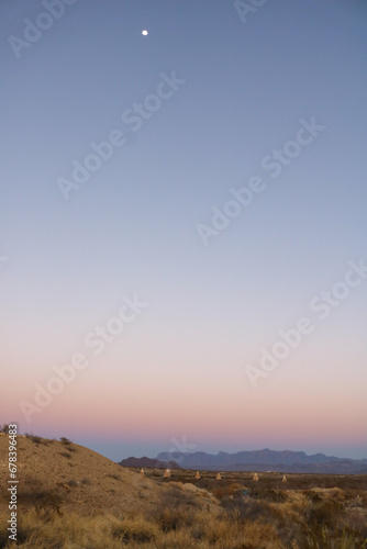 Moon and Sunset