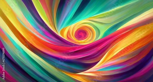 Colorful Art Abstract Background