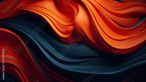 Chromatic Anamorphic Swirls Background photo