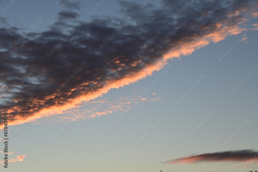 Obraz premium clouds at sunset