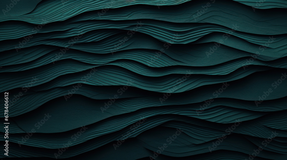 Dark Green Abstract Wallpaper with Flowing Lines Dark Green Abstract Wallpaper with Flowing Lines