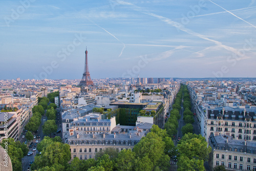 Atardecer con vistas a la torre Eiffel © Carolina