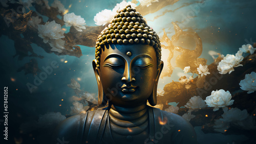 BUDDHA ILLUSTRATION