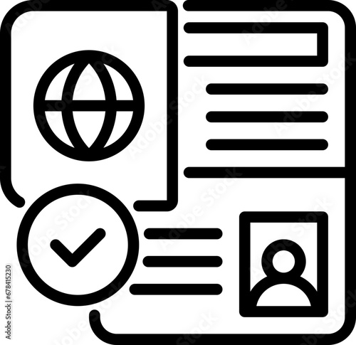 Passport Icon