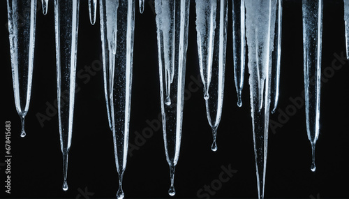 Frozen Beauty: Up Close with Icicles