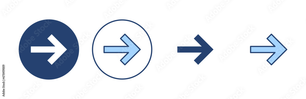 Arrow icon vector. Arrow sign and symbol for web design. Arrow icon vector. Arrow sign and symbol for web design.