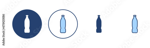 Bottle icon vector. bottle sign and symbol