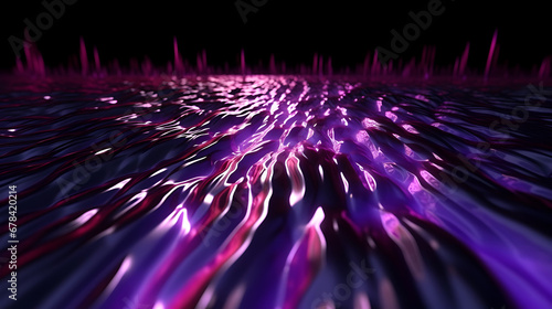Purple Futuristic Rain Laser Light backdrop