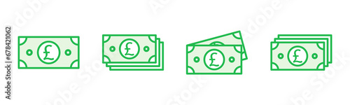 Money icon set. Money vector icon.