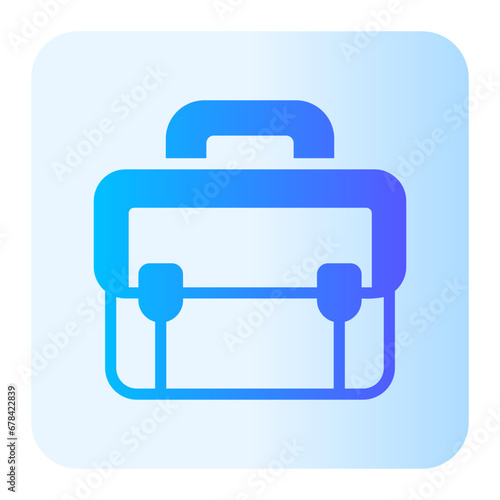 briefcase gradient icon