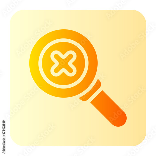 failed gradient icon