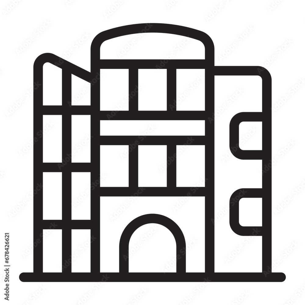mall line icon mall line icon