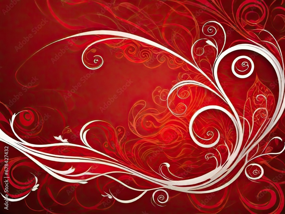 Abstract Valentine's day and Women's Day wavy illustration, modern poster Abstract Valentine's day and Women's Day wavy illustration, modern poster