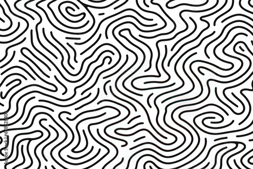 abstract maze pattern with squiggly lines wallpaper background banner photo