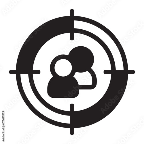 target glyph icon