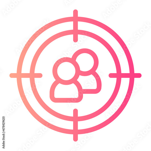 target gradient icon