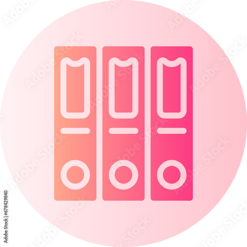 archive gradient icon