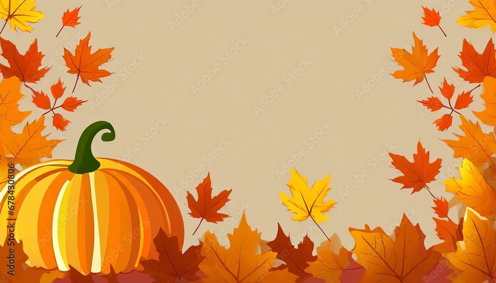 a Thanksgiving and fall background a Thanksgiving and fall background