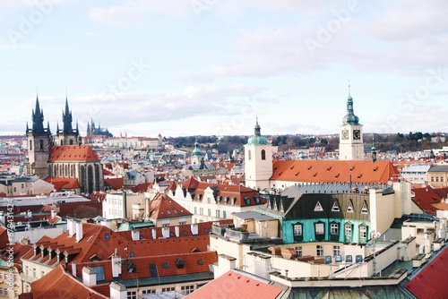 Wallpaper Mural Beautiful cityscape of Prague with traditional architecture in Czech Republic Torontodigital.ca