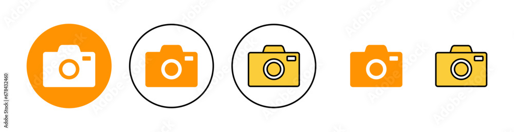 Camera icon vector for web and mobile app. photo camera sign and symbol. photography icon. Camera icon vector for web and mobile app. photo camera sign and symbol. photography icon.