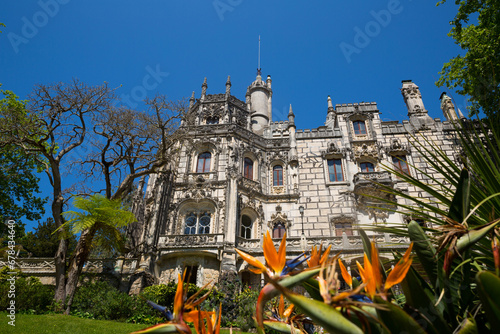 Quinta da Regaleira palace in the municipality of Sintra. Portugal photo