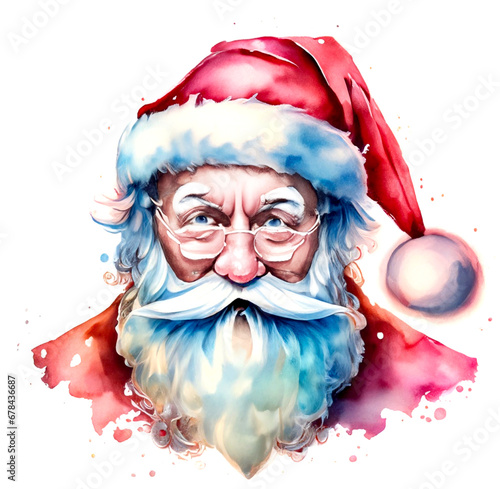 Święty Mikołaj ilustracja