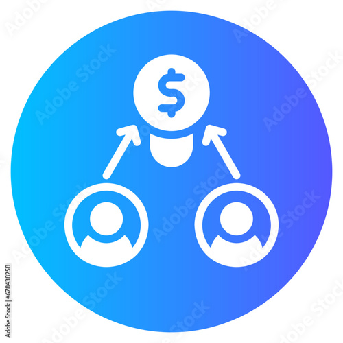 cooperate gradient icon