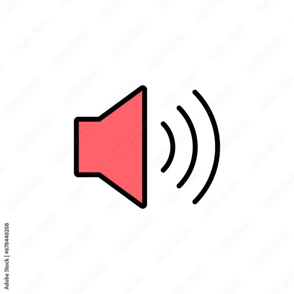 Speaker icon set illustration. volume sign and symbol. loudspeaker icon. sound symbol Speaker icon set illustration. volume sign and symbol. loudspeaker icon. sound symbol