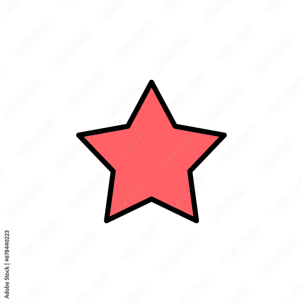 Star Icon set illustration. rating sign and symbol. favourite star icon Star Icon set illustration. rating sign and symbol. favourite star icon