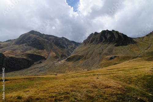 landscape in the mountains