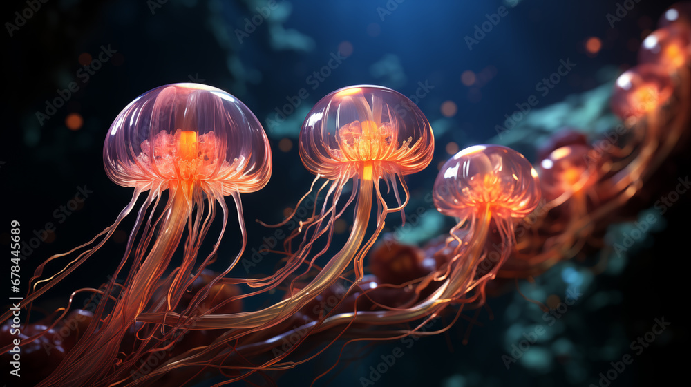 little jellyfishes
